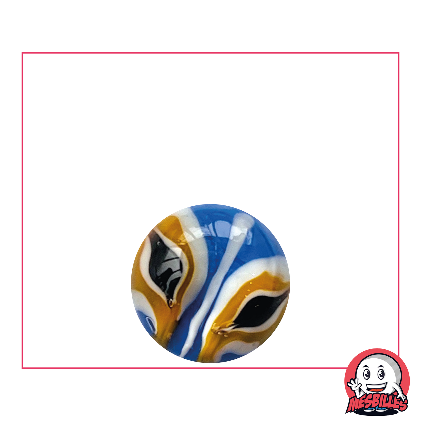 1 Canica Arte Aloa Azul 16 mm