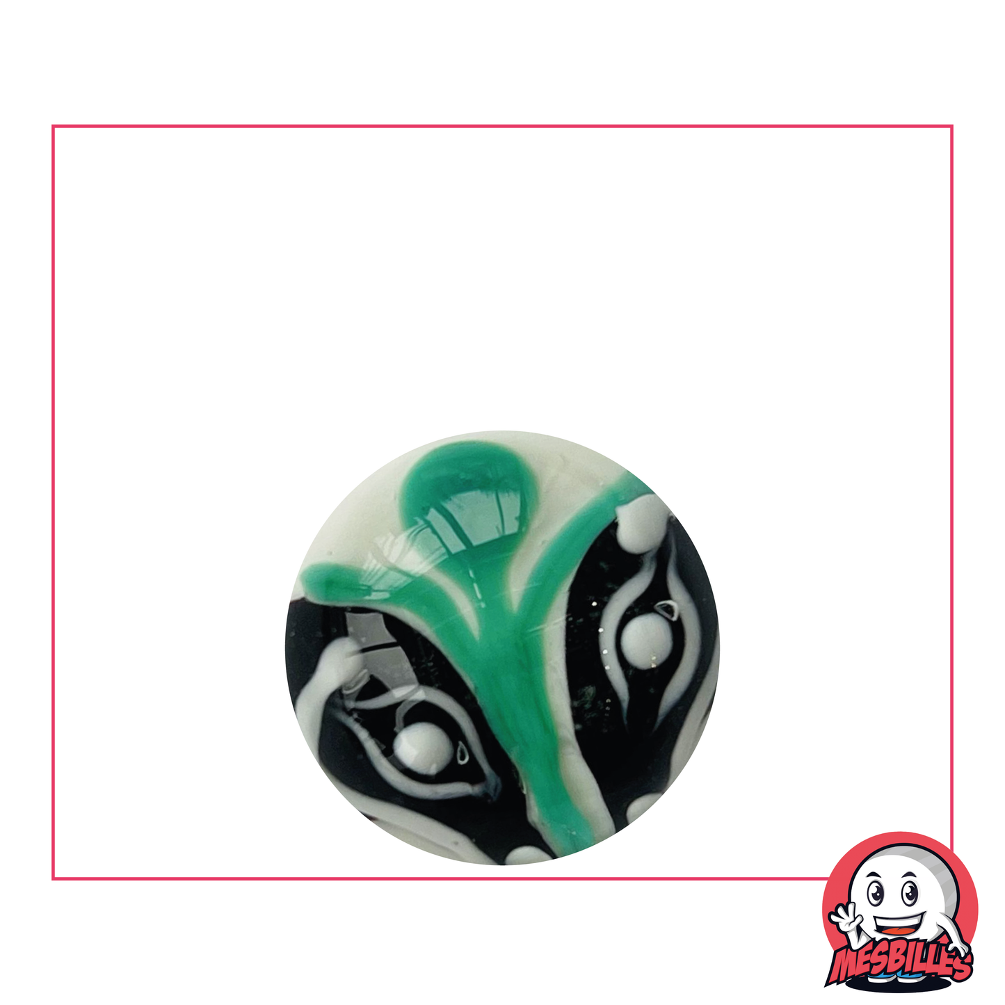 1 Canica Arte Aloa Verde 22 mm
