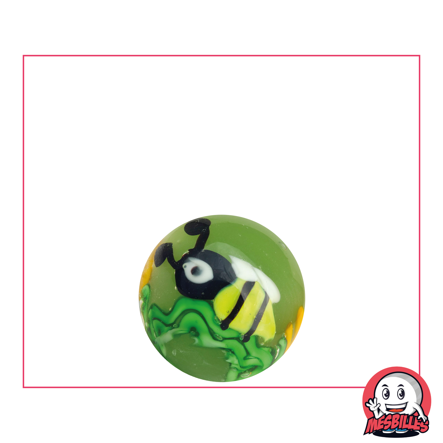 1 Canica Arte Abeja 16 mm
