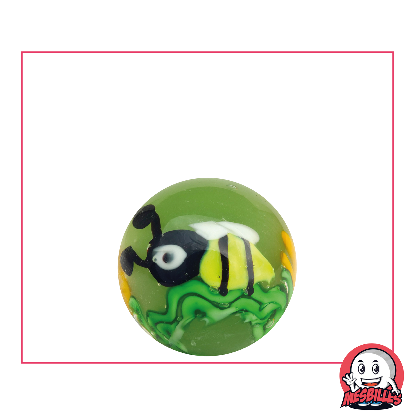 1 Canica Arte Abeja 22 mm