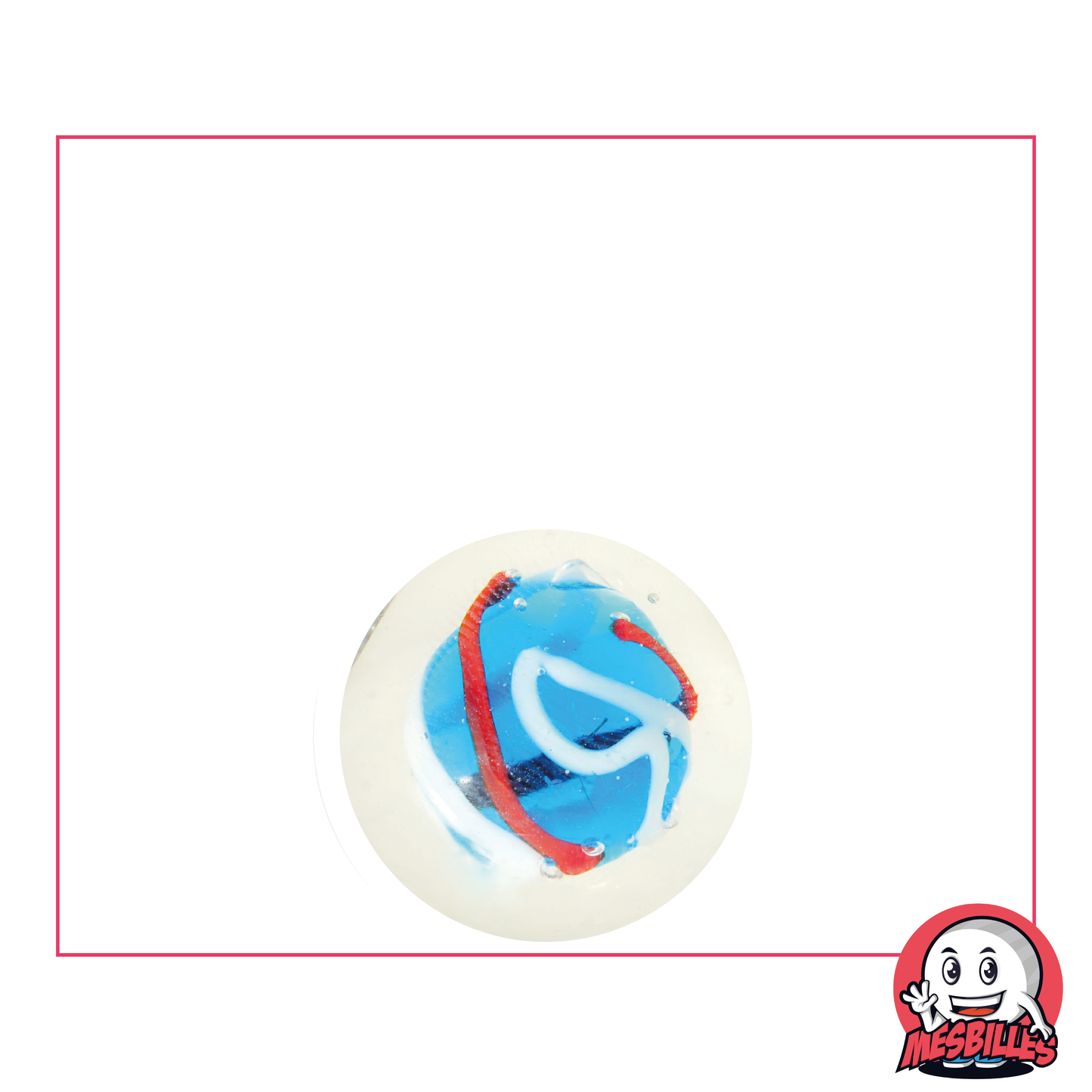 1 Canica Arte Creativo Azul 16 mm
