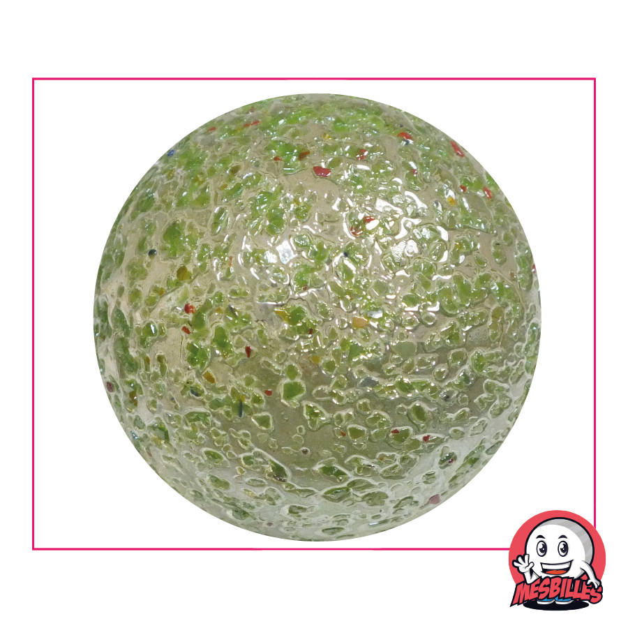 1 Canica Pepita Verde 50 mm