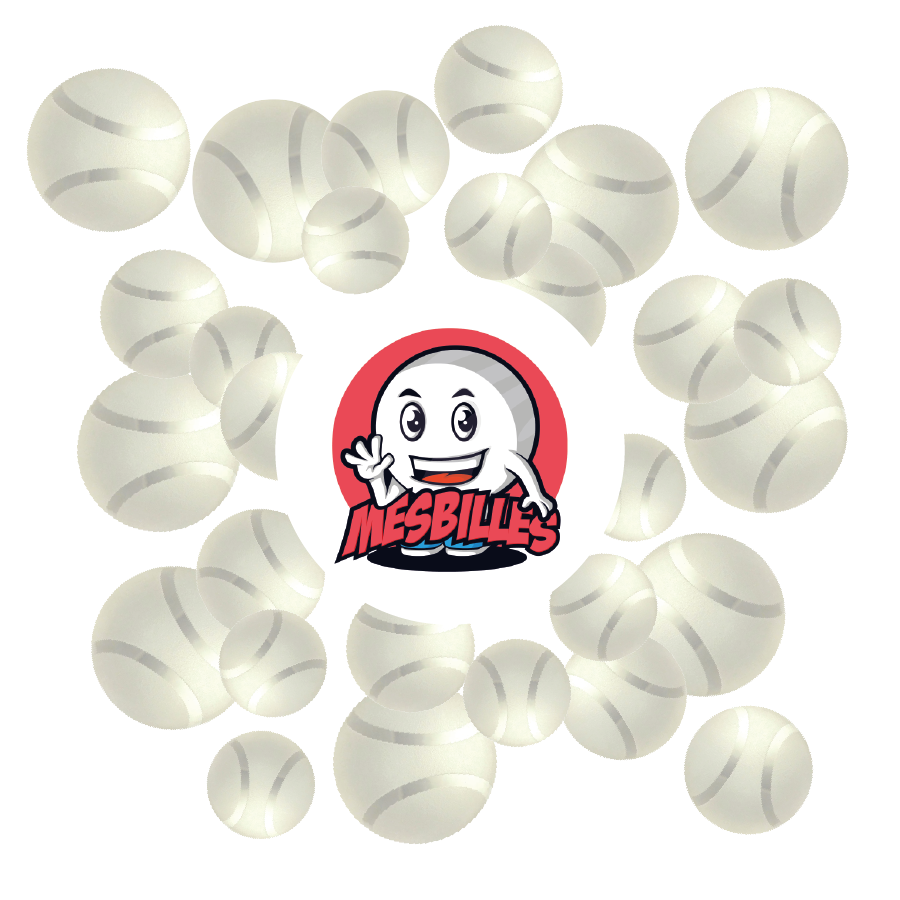 Esta canica es perfecta para tus decoraciones. Y, como todas las canicas de la Colección de Arte, esta canica de vidrio Tennis también es perfecta para coleccionistas.