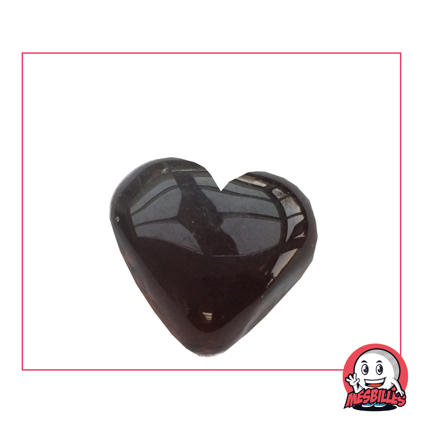 1 Canica Corazón Dulce Ámbar Noche