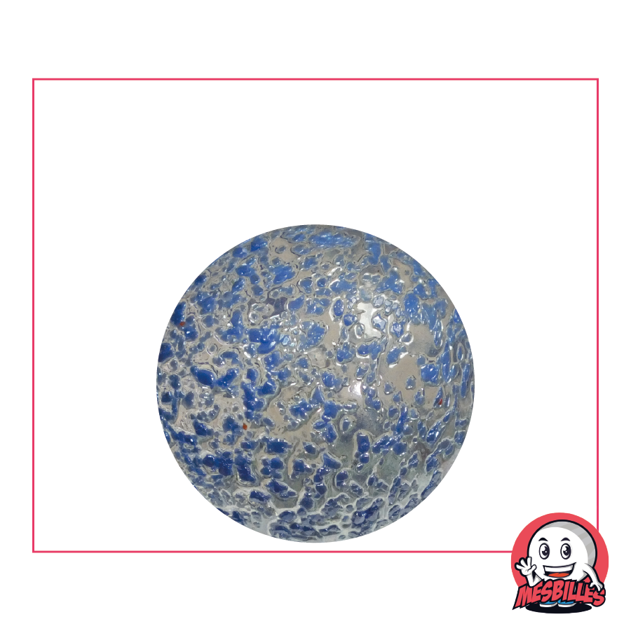 Canica Pepita Azul Oscuro 25 mm - MisCanicas