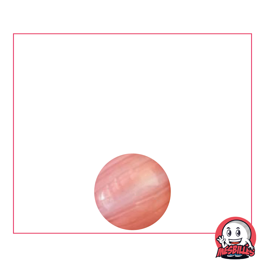 1 Canica Lollipop Rosa 10 mm