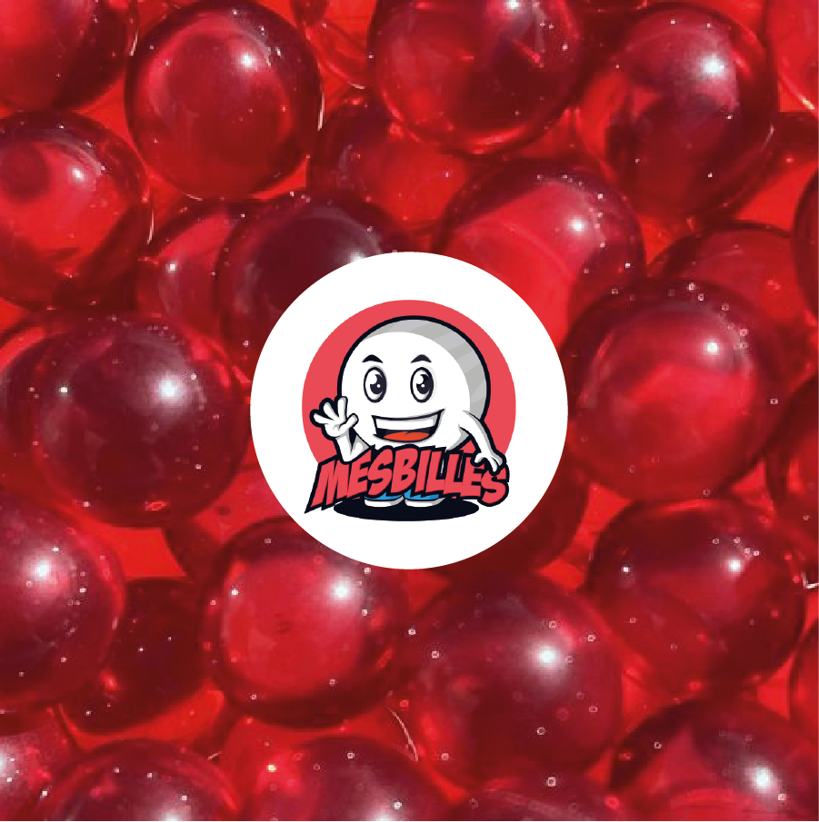 1 Canica Rojo 10 mm