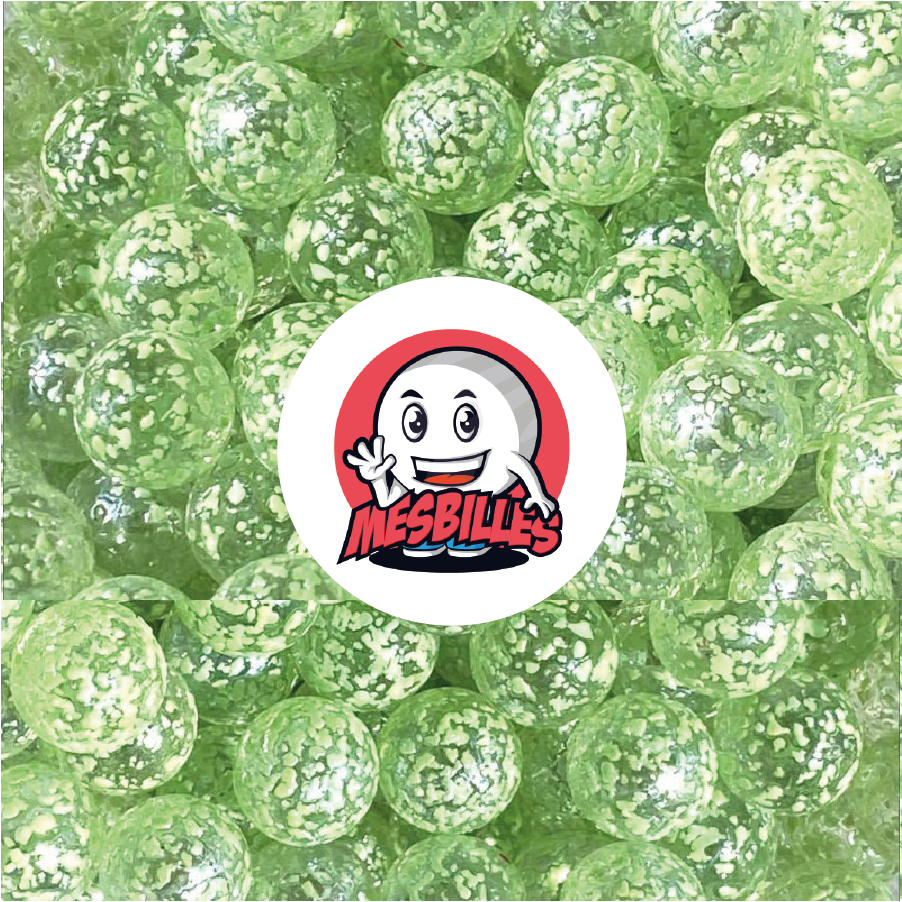 1 Canica Pépite Verde 16 mm