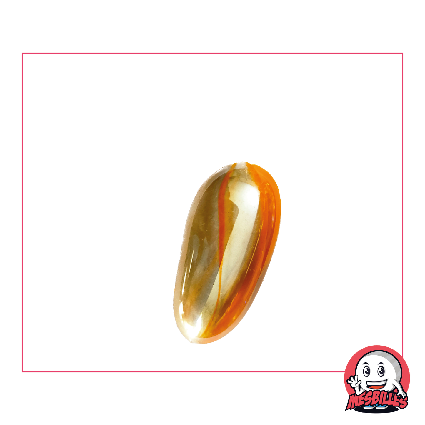 1 Canica Bêtise Naranja