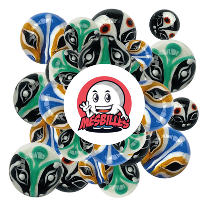 1 Canica Arte Aloa Azul 16 mm