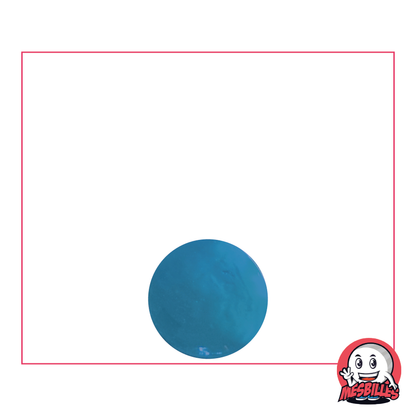 Canica de 12 mm en cristal de Bohemia - Azul claro translúcido - MisCanicas
