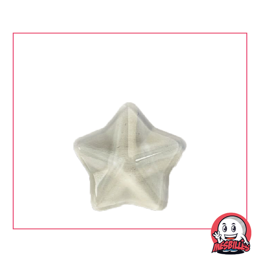 Canica Extraplana Arapède Cristal en Vidrio Translúcido - Decoración y Juego Excepcional - MisCanicas