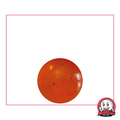 Canica naranja difuminada de 16 mm de cristal | Una dulzura para bolsas de canicas