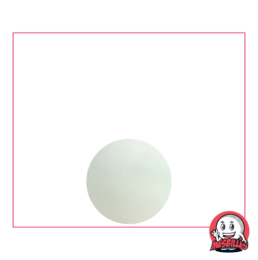 Canica Perla Opaque 14 mm - Canicas blancas brillantes - MisCanicas