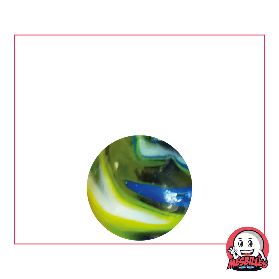 Canica Speedy Amarilla 16 mm, la fórmula 1 de los juegos infantiles en color mostaza
