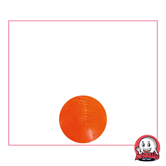 1 Canica Lupa Naranja 10 mm