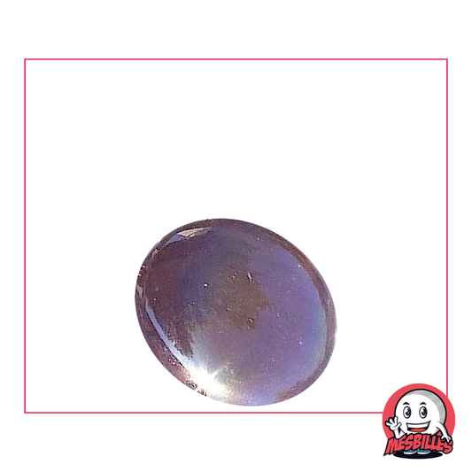 1 Canica Plana Brillante Violeta 30 mm