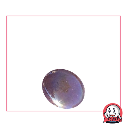 1 Canica Plana Brillante Violeta 18 mm