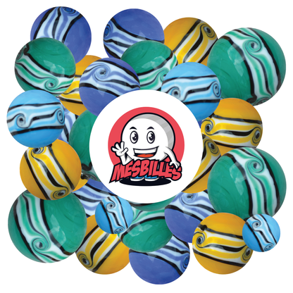 1 Canica Art Hawái Azul 22 mm
