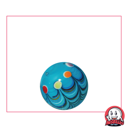 1 Canica Art Joker Azul 16 mm
