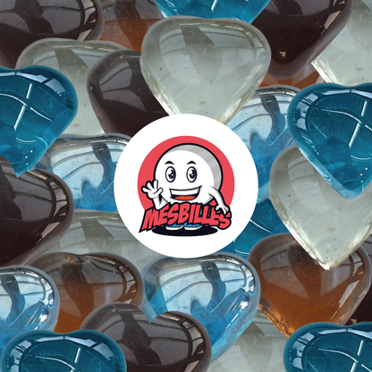 1 Canica Corazón Dulce Ámbar Noche