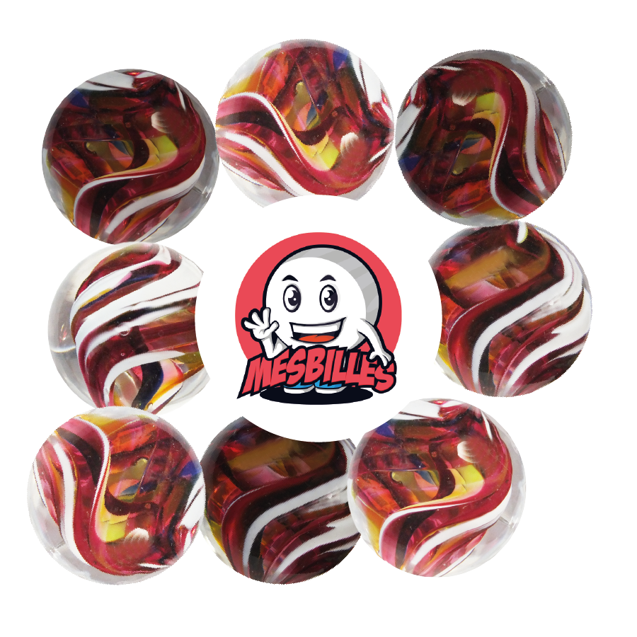 MesBilles presenta las Canicas Art Mars Attack de 35 mm