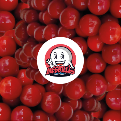 1 Canica Roja 25 mm