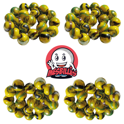 1 Canica Tigre de Bengala 25 mm