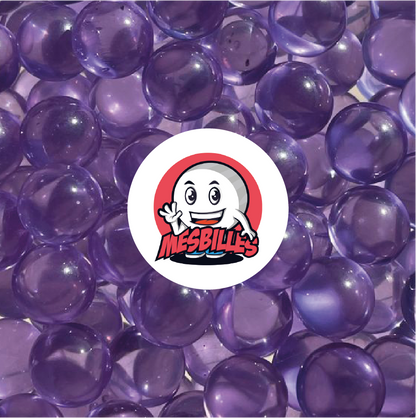 1 Canica Lupa Violeta Claro 10 mm