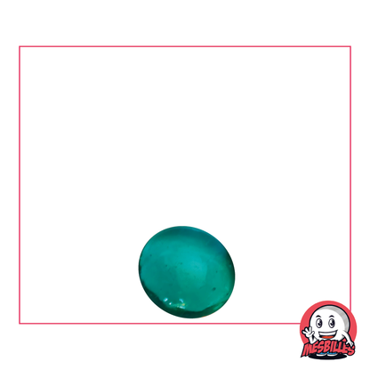 1 Canica Plana 12 mm Luz Azul Pato